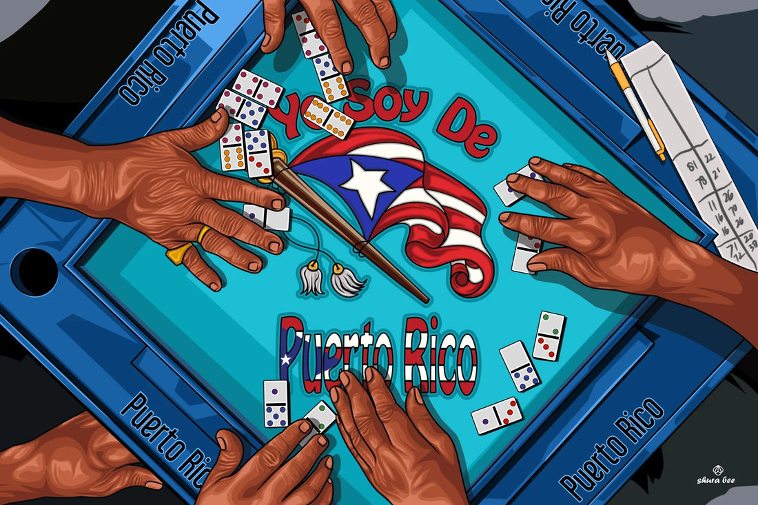 Domino Nights in Puerto Rico - Cultural Wall Art
