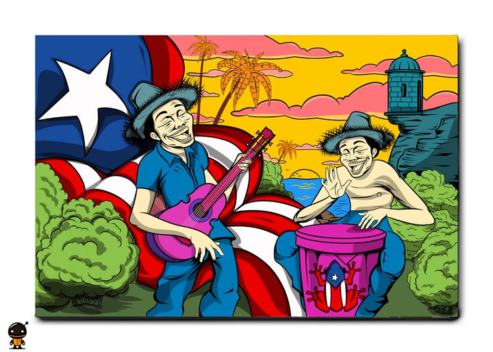 Caribbean Serenade - Puerto Rican Wall Art