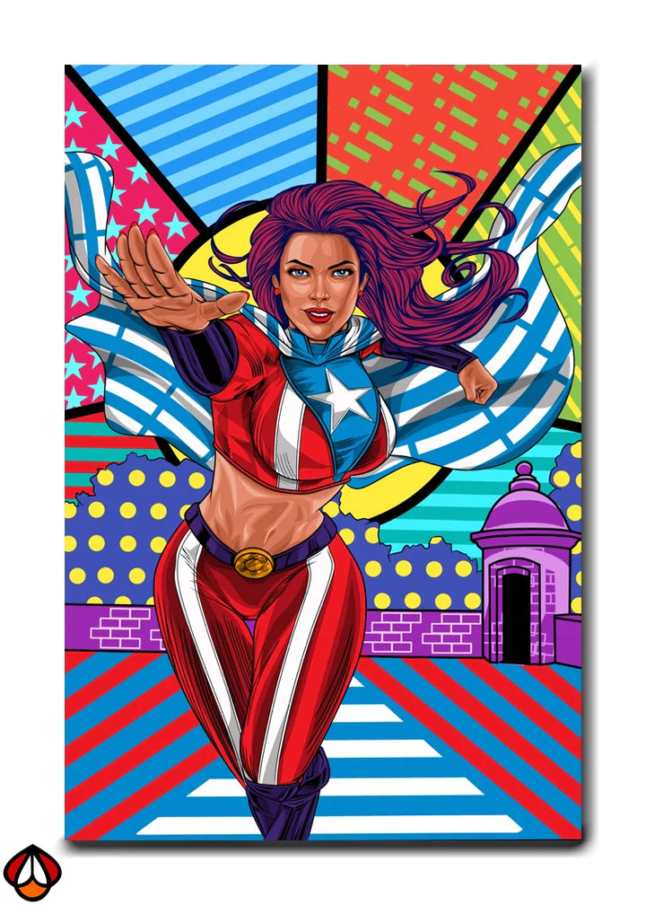 La Borinqueña - Puerto Rican Hero Wall Art