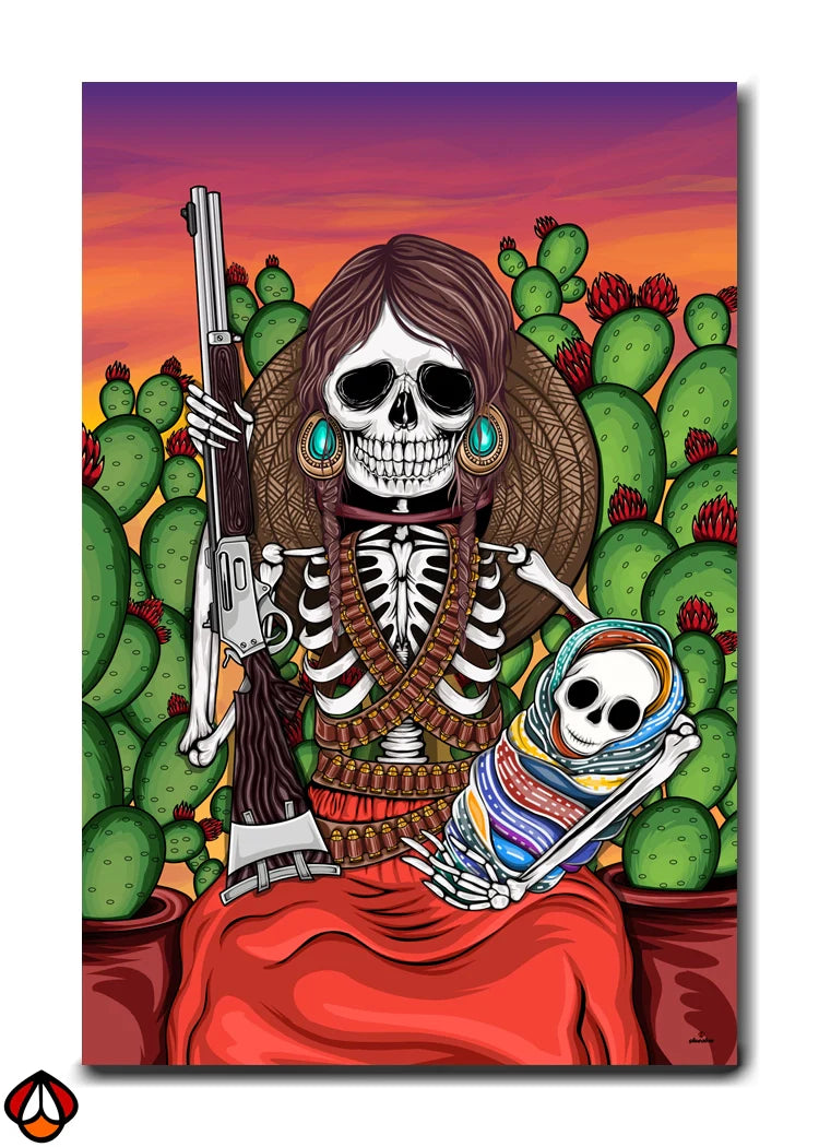 Revolutionary Spirit - Día de los Muertos Wall Art