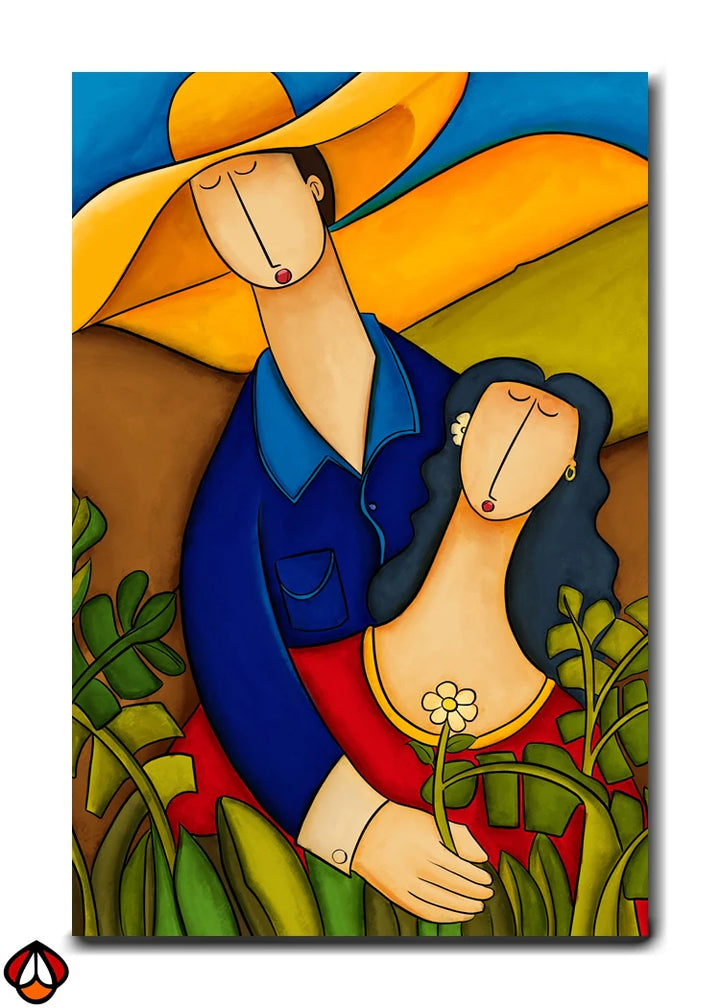 Timeless Love - Latin Folk Art Wall Décor