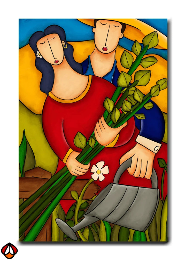 Harvest of Love - Latin Folk Art Wall Décor