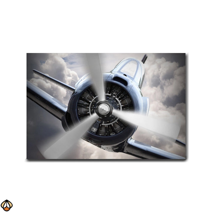 Propeller Power - Vintage Aircraft Wall Art