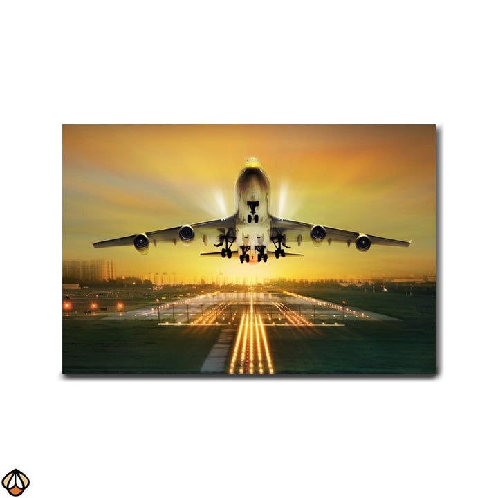 Golden Skies - Premium Wall Art
