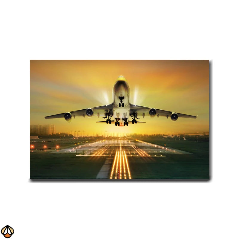 Golden Skies - Premium Wall Art