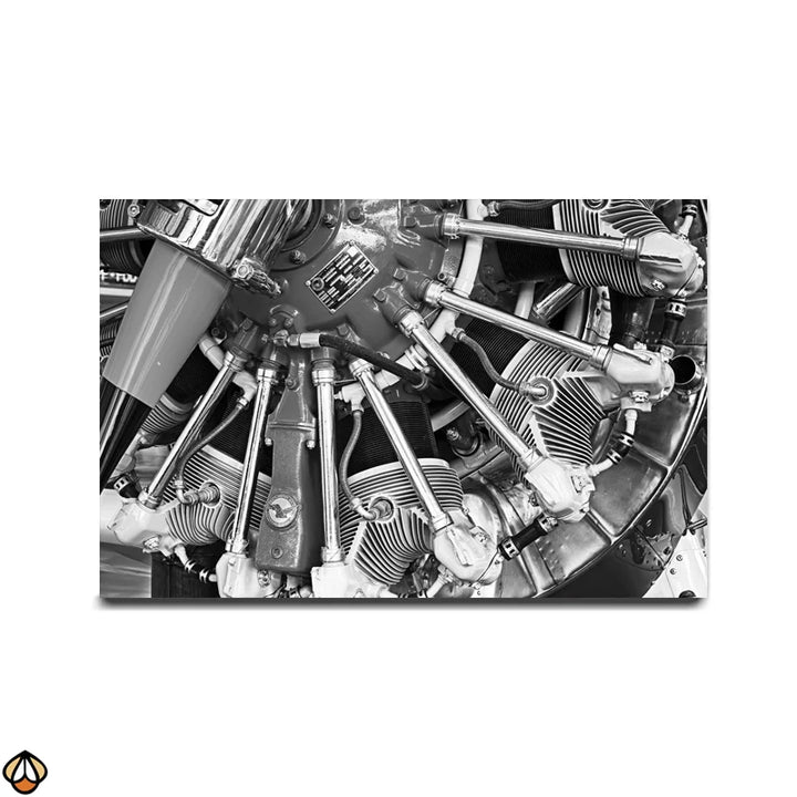 Engine Precision - Premium Wall Art