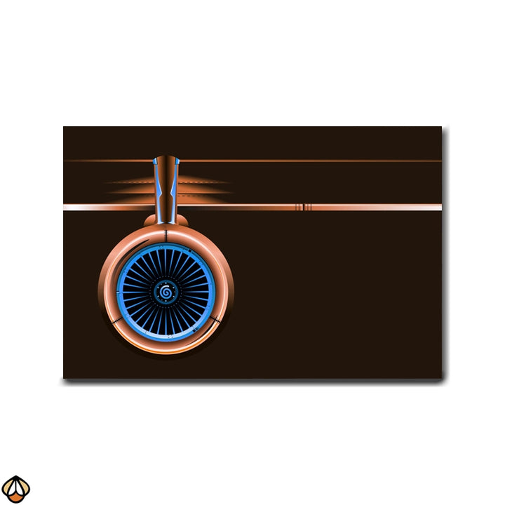 Futuristic Flight - Premium Wall Art