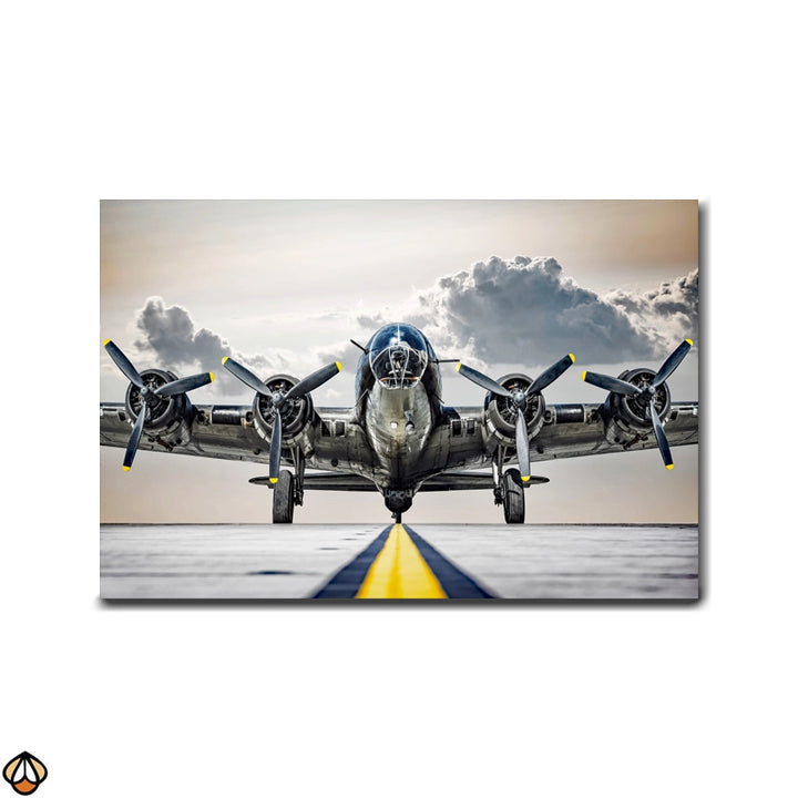 Classic Aviation Power - Premium Wall Art