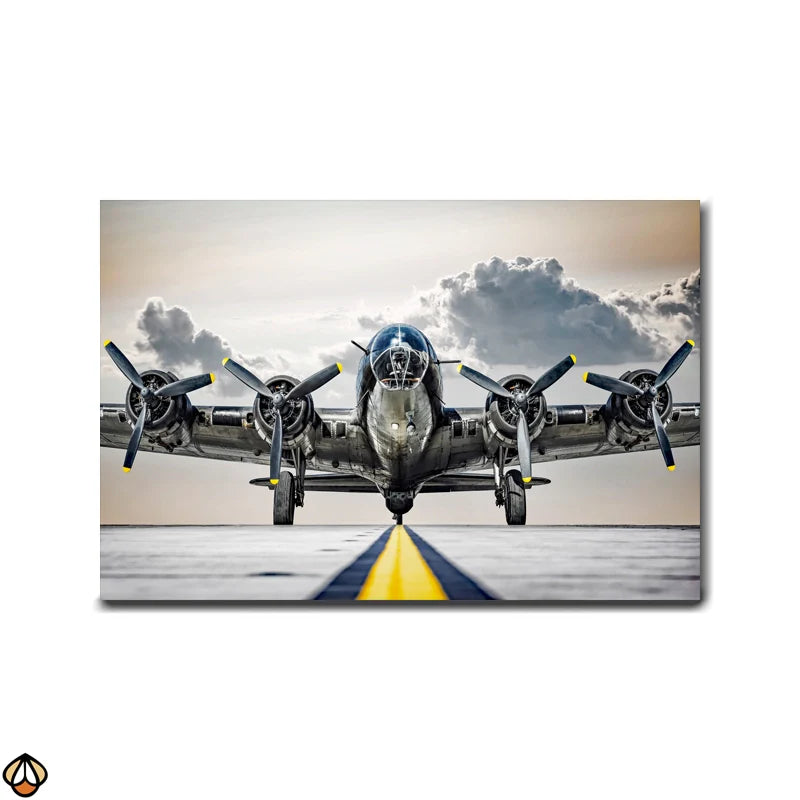 Classic Aviation Power - Premium Wall Art