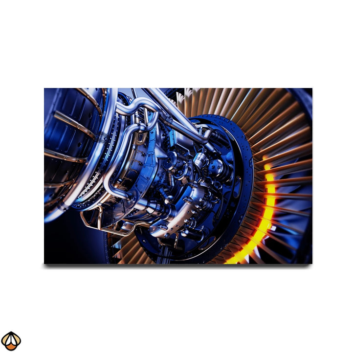Engine Power - Premium Wall Art