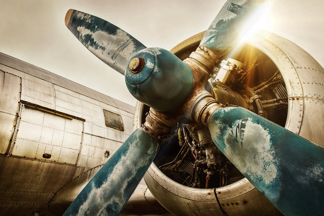 Golden Age of Aviation - Premium Wall Art
