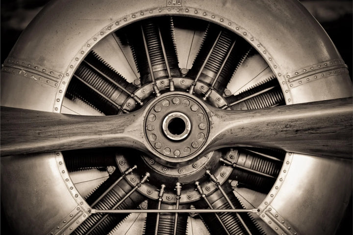 Vintage Engine Mastery - Premium Wall Art
