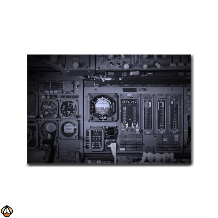 Cockpit Control - Premium Wall Art