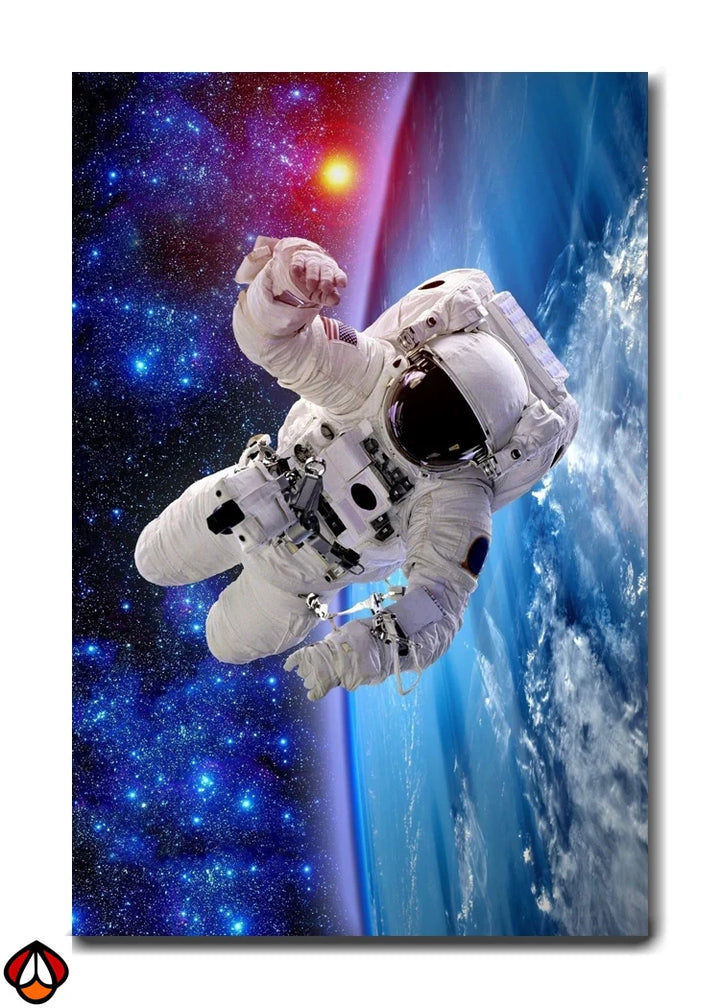 Astronaut in Space - Captivating Wall Art