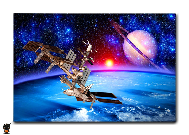 International Space Station - Cosmic Wall Art