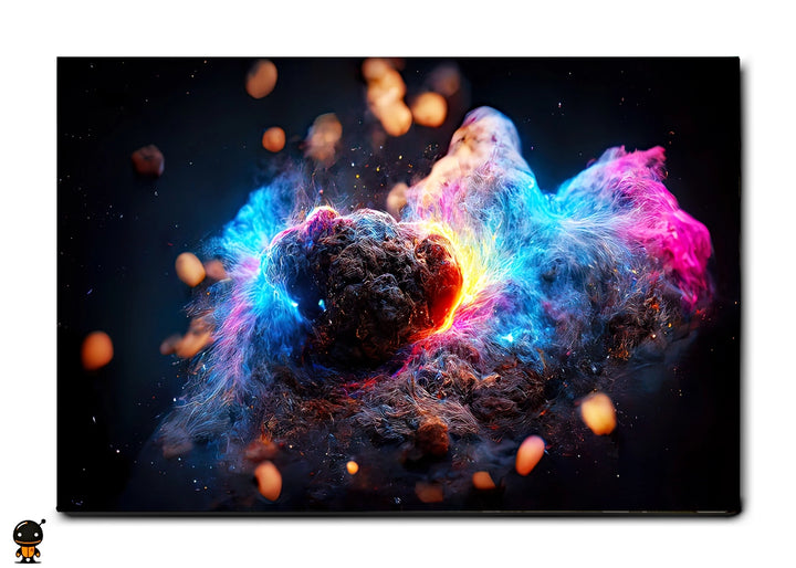 Cosmic Inferno – Premium Wall Art