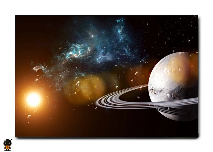 Saturnian Splendor - Celestial Rings in the Cosmos