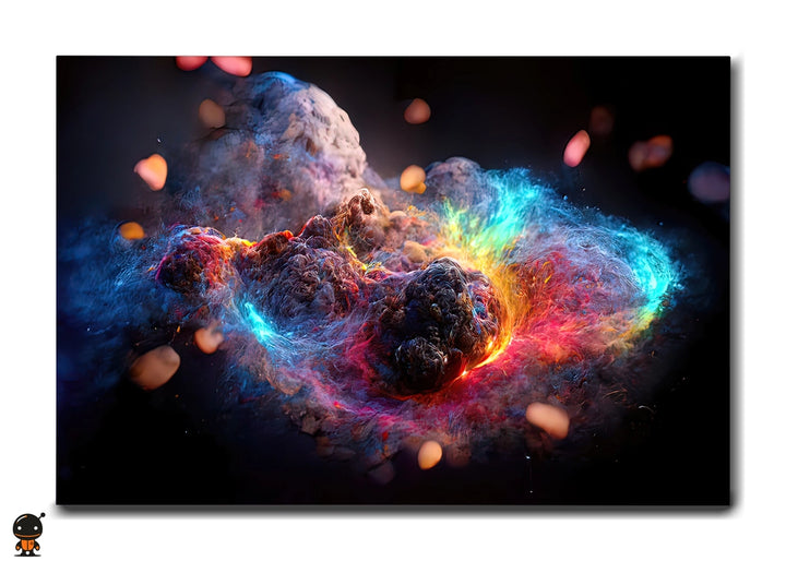Cosmic Fireworks - Exploding Nebula