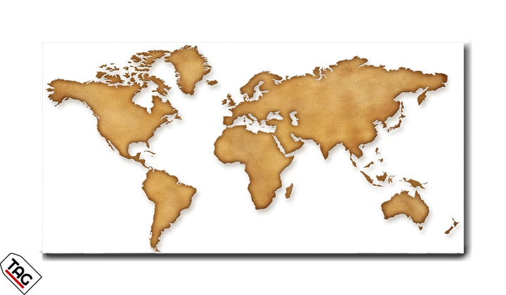 Vintage World Map - Timeless Wall Art