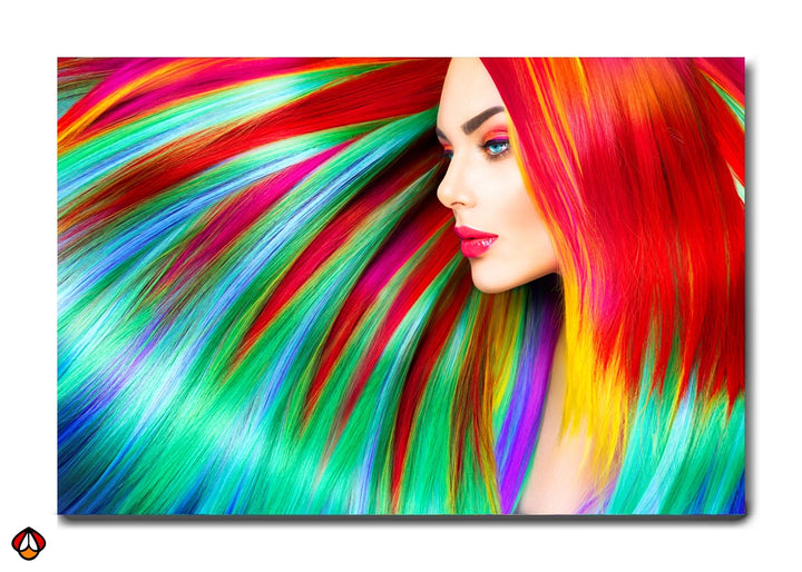 Rainbow Radiance - Bold Hair Art