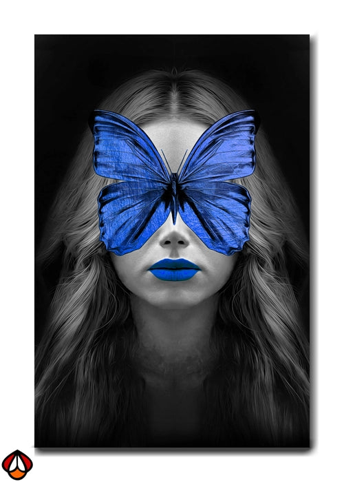 Butterfly Vision - Surreal Portrait Art