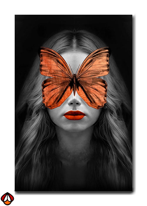 Burnished Elegance - Surreal Butterfly Art
