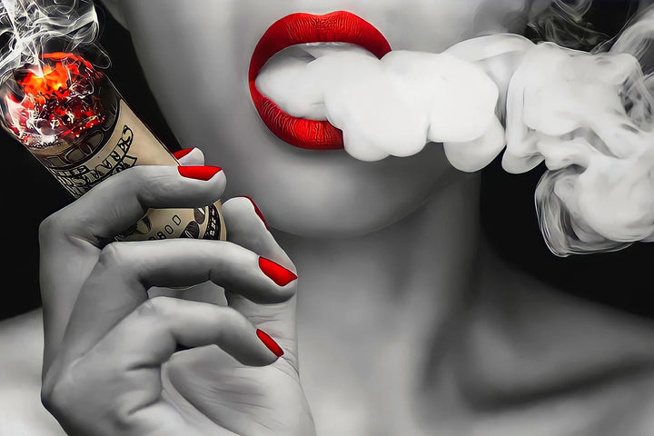 Burning Wealth - An Artistic Statement