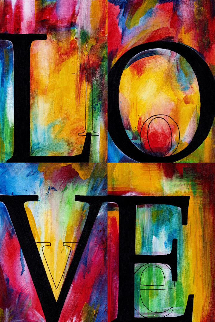 Love in Colors - A Vibrant Celebration of Emotion
