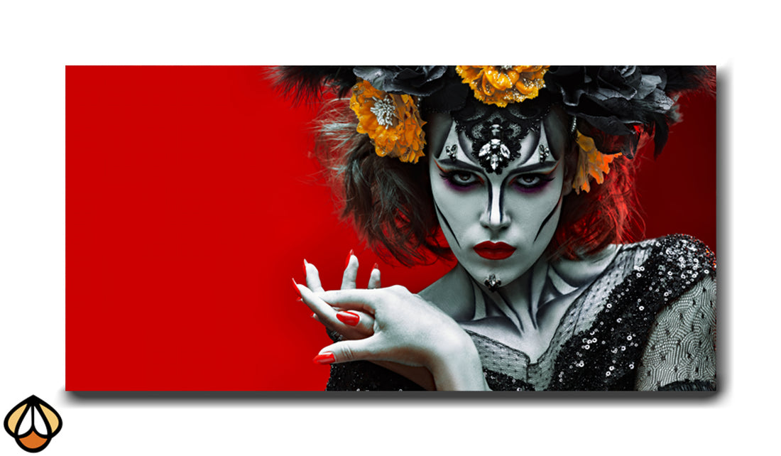 Crimson Elegance - A Gothic Enigma