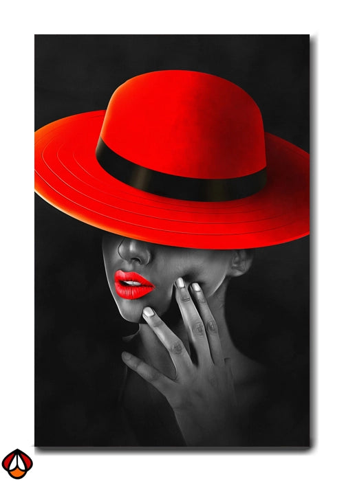 Mystique in Red - Bold Elegance