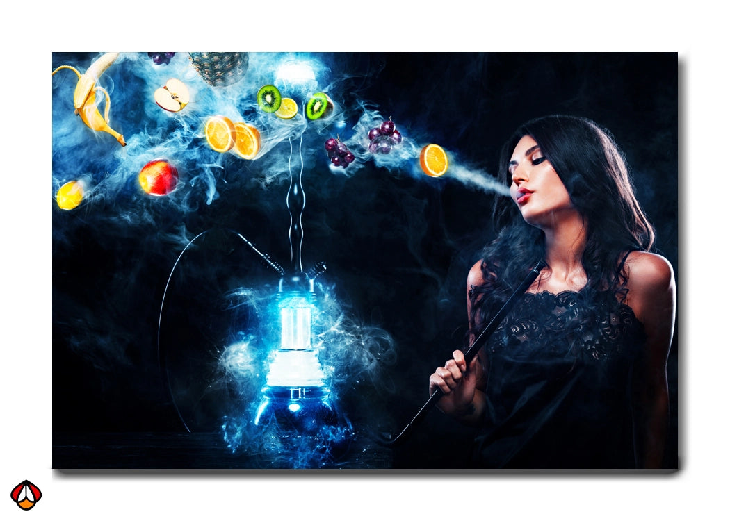 Flavors in the Smoke - Hookah Fusion Art