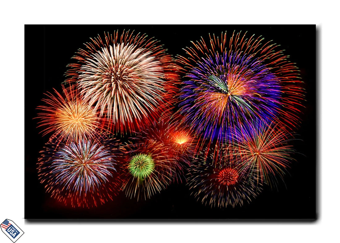 Burst of Celebration - Fireworks Display