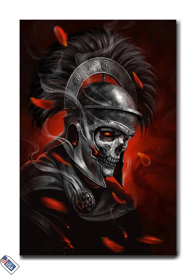 Infernal Gladiator - Premium Wall Art