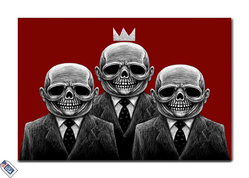 The Monarchs of Dread - Premium Wall Art