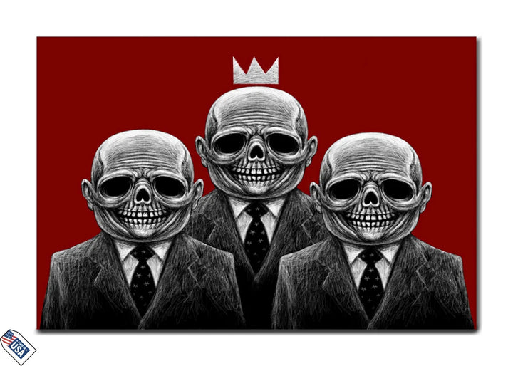 The Monarchs of Dread - Premium Wall Art