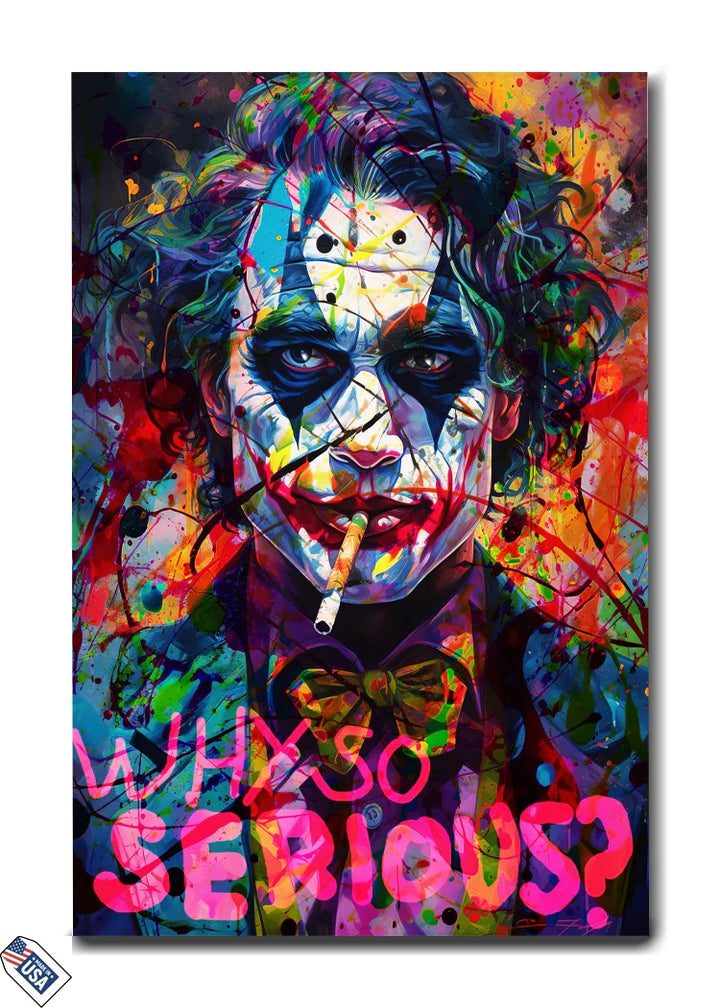 Why So Serious? - Premium Wall Art