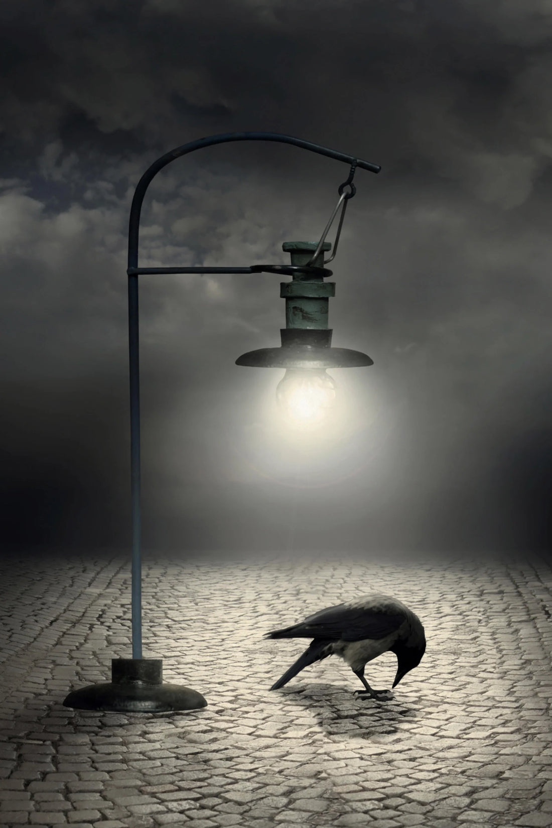 Solitary Light - Premium Wall Art