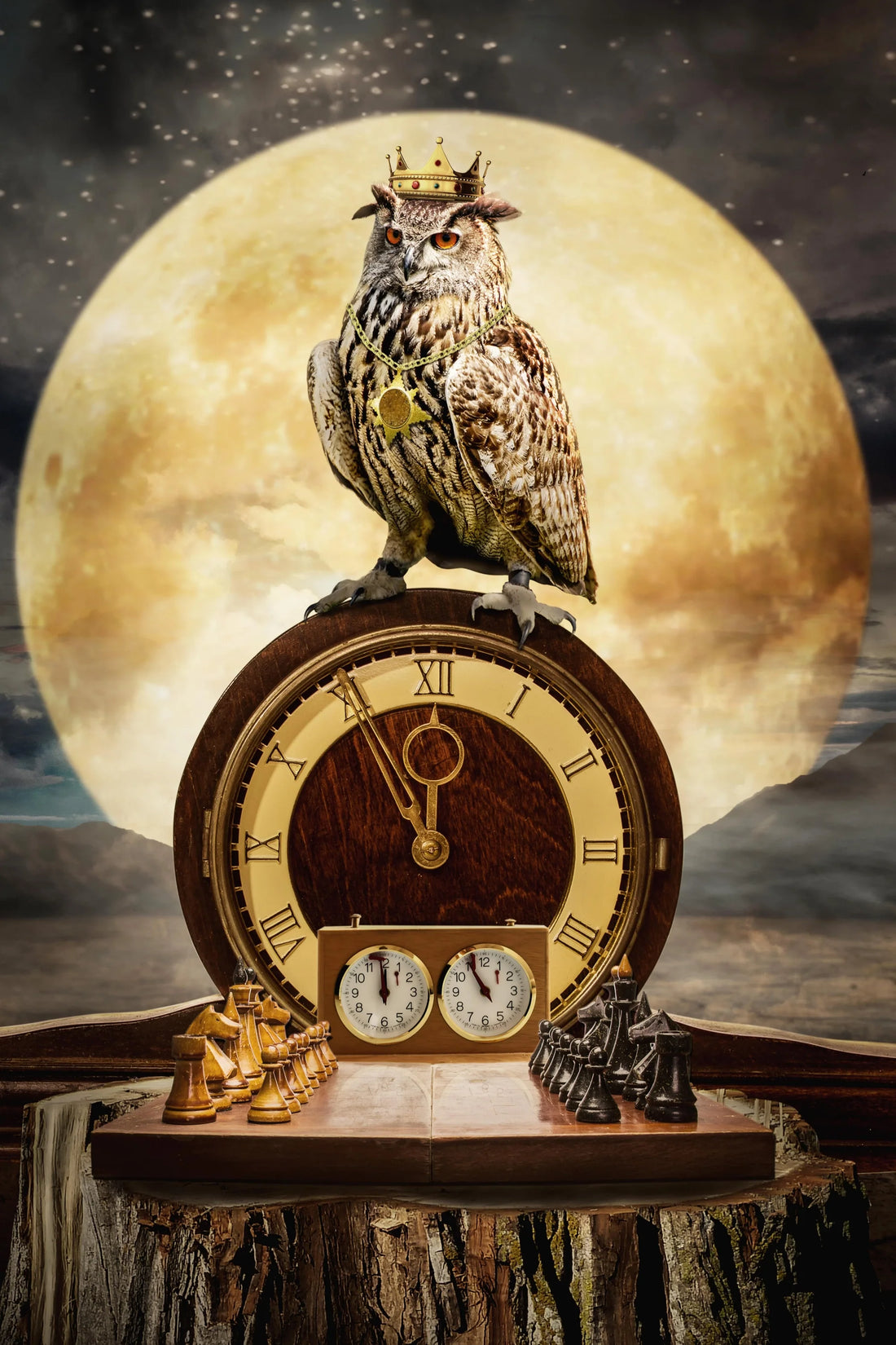 Nocturnal Majesty - Premium Wall Art
