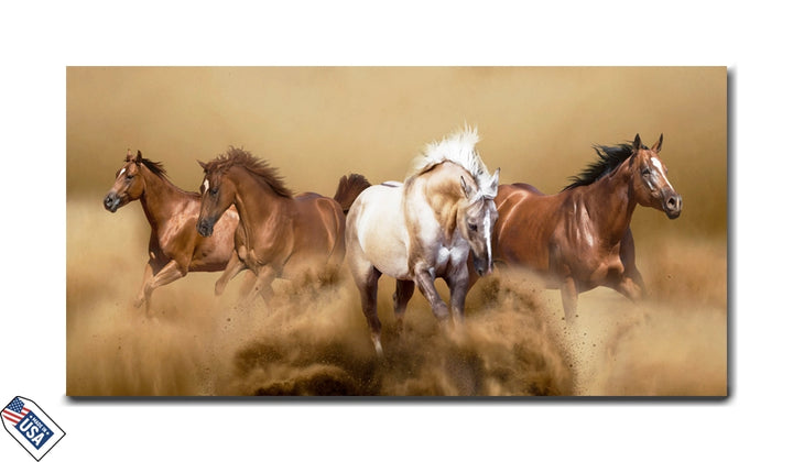 Golden Gallop - Wild Majesty in Motion