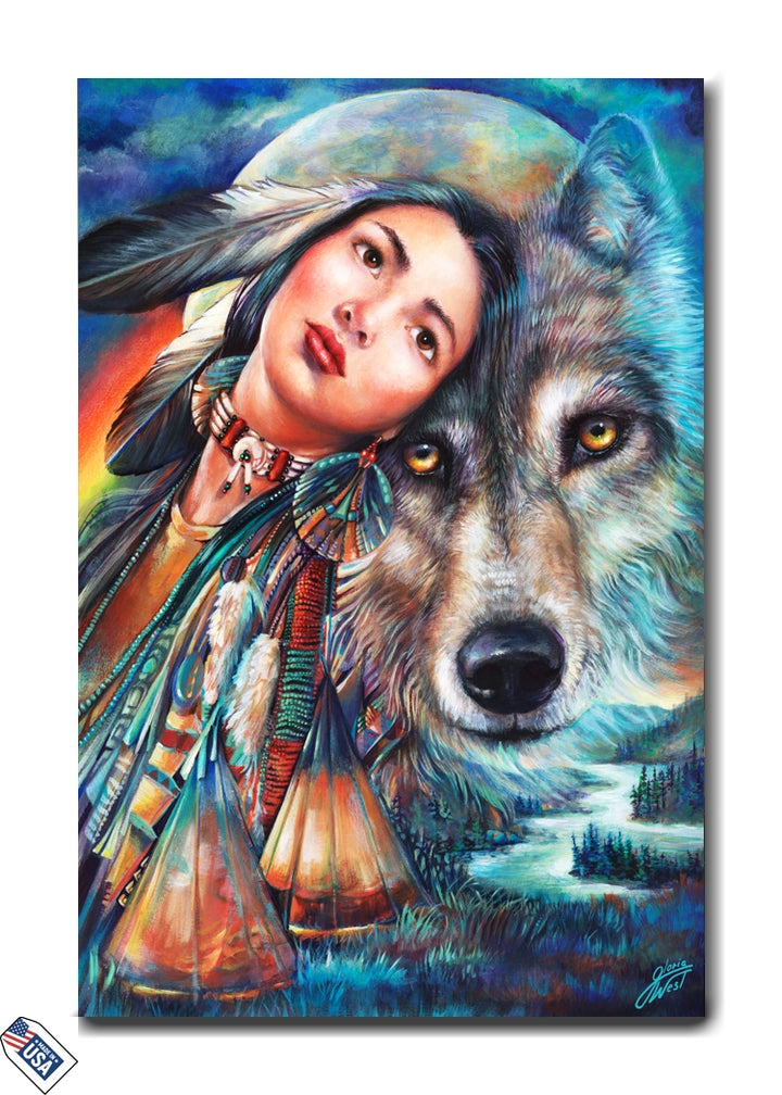 Moonlit Bond - Spirit of the Wolf