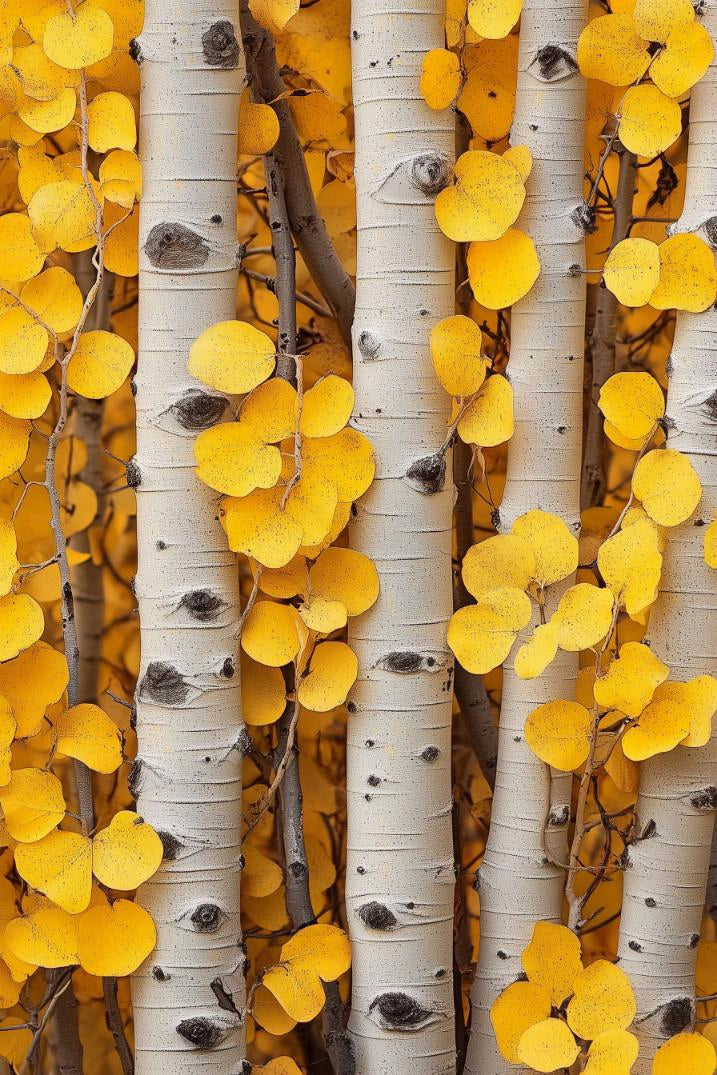 Golden Aspen Glow – Nature’s Autumn Embrace