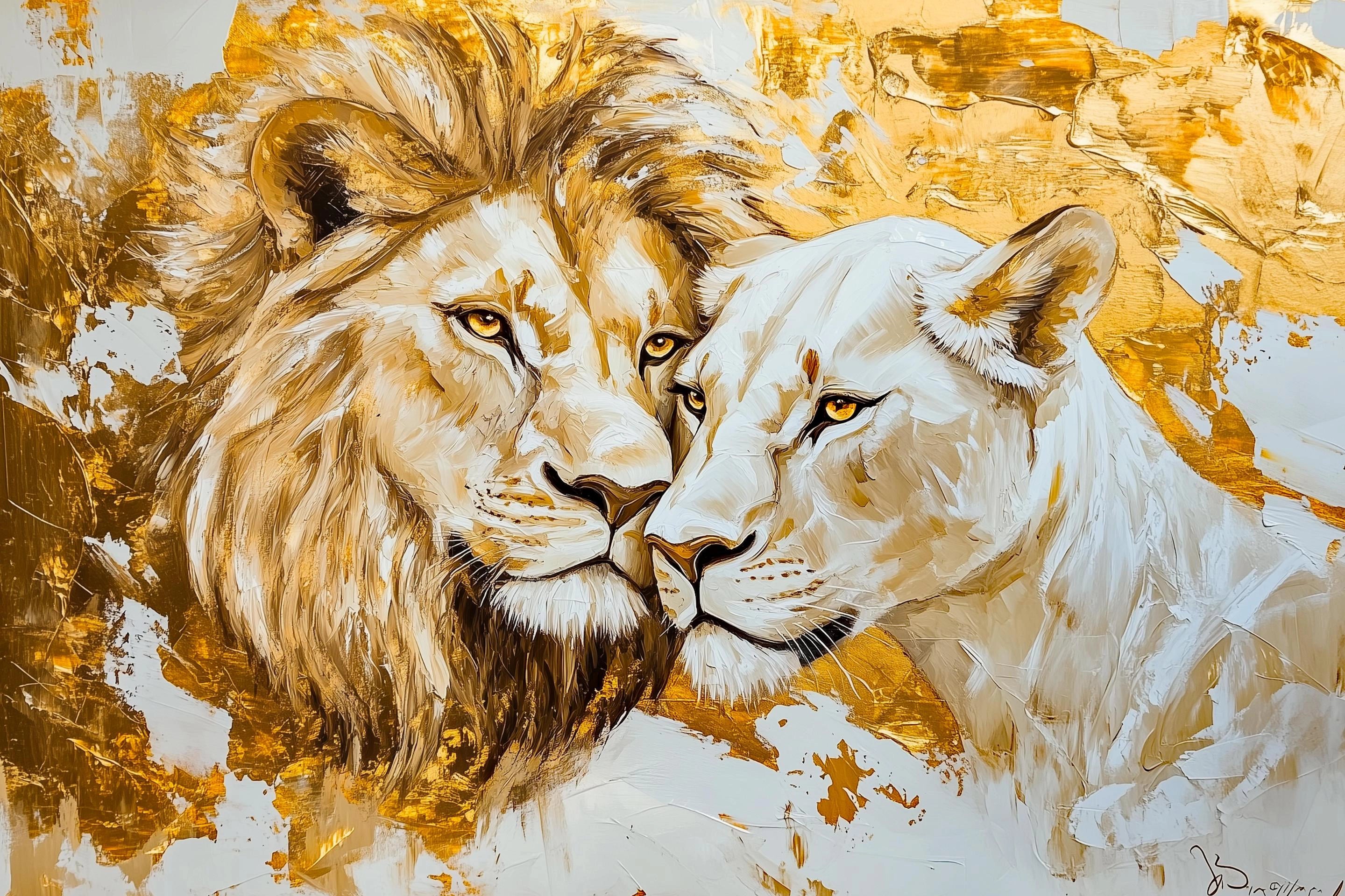 Golden Majesty – The Bond of Lions
