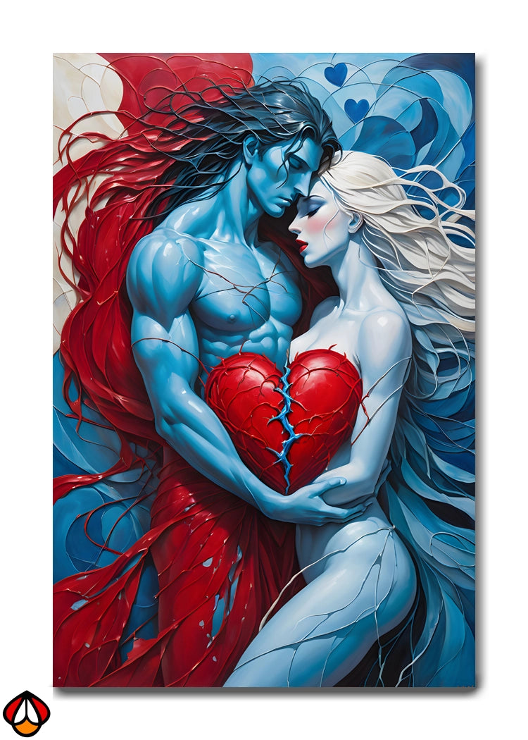 Eternal Bond – Romantic Fantasy Wall Art