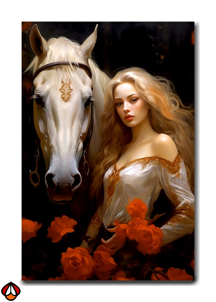 Majestic Bond – Noble Beauty Wall Art