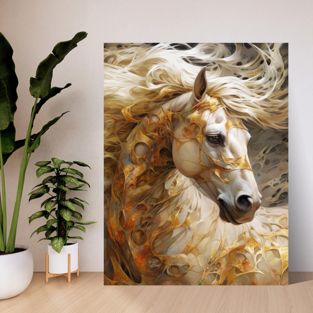Golden Majesty - The Enchanted Steed