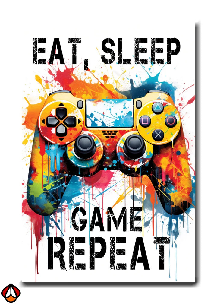 Eat, Sleep, Game, Repeat - A Gamer's Cycle