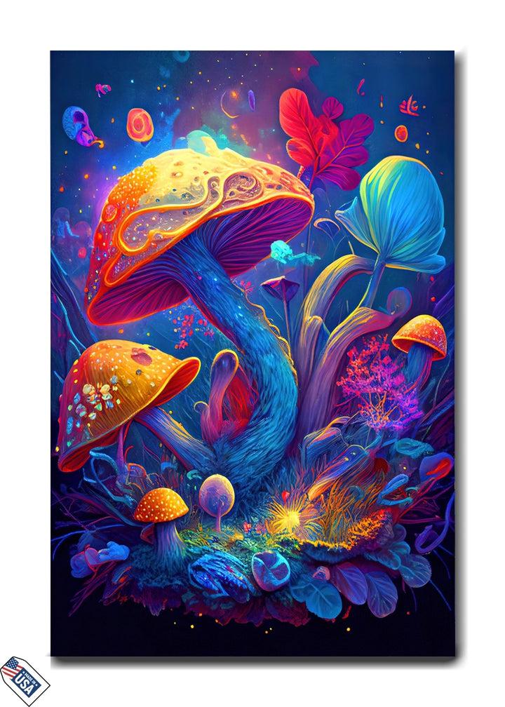 Dreamscape Fungi - Illuminated Mushroom Fantasy