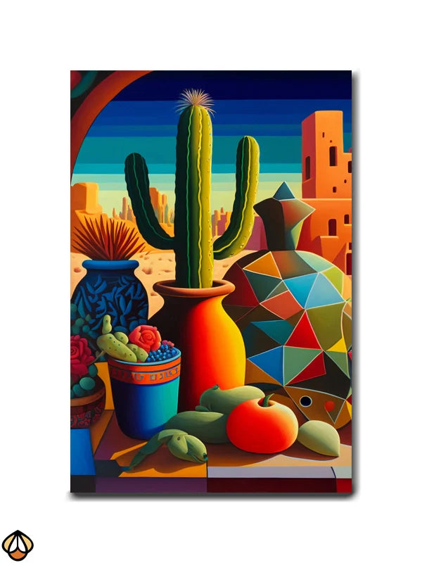 Desert Oasis - Southwestern Charm Art