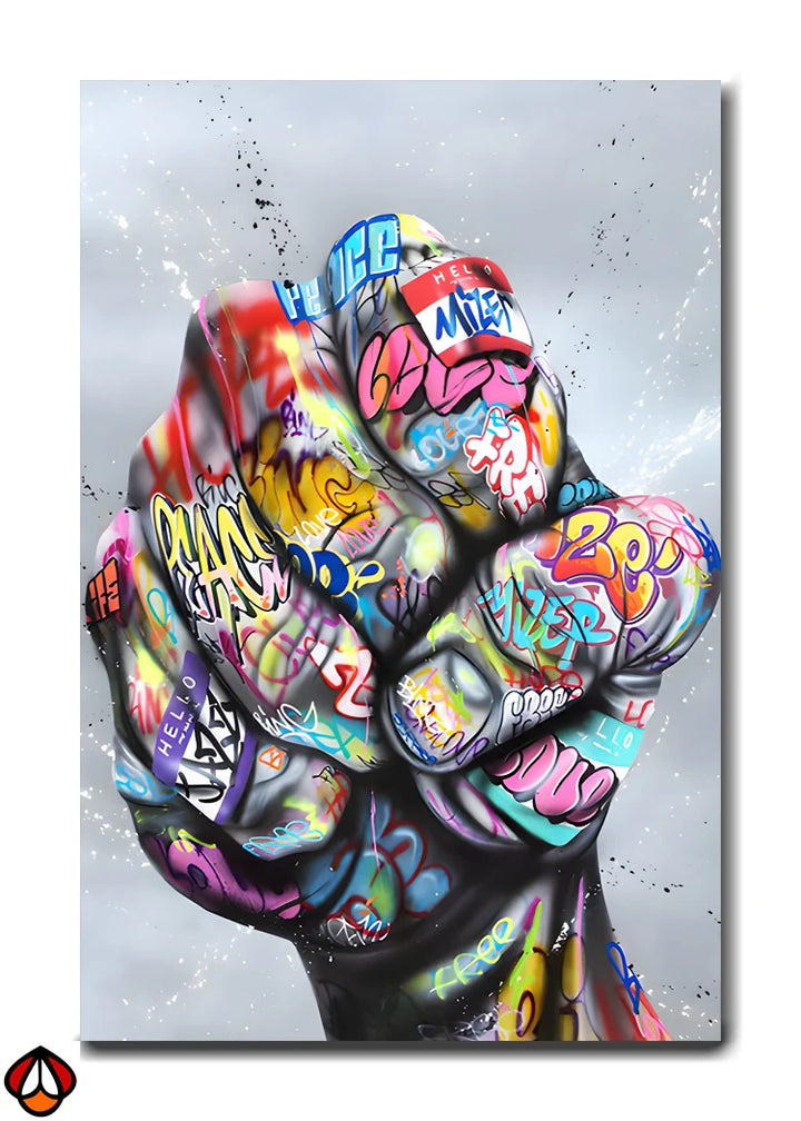 United in Expression - The Graffiti Fist