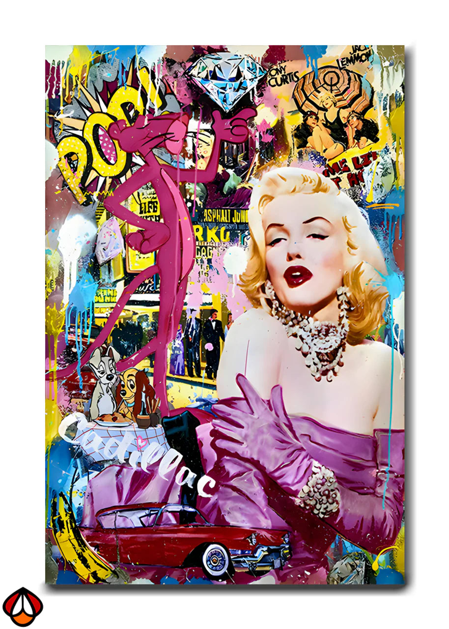 Hollywood Pop - Glamour Meets Iconic Art